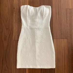 Beautiful White Strapless Windsor Dress